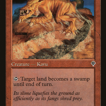 Slimy Kavu (INV-170) - Invasion Foil
