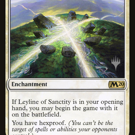 Leyline of Sanctity (PPM20-026) - Core Set 2020 Promos Foil