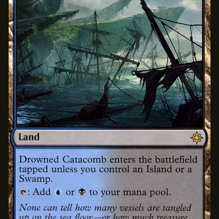Drowned Catacomb (XLN-253) - Ixalan Foil