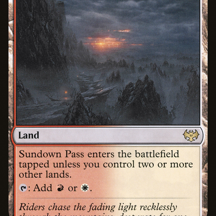 Sundown Pass (VOW-266) - Innistrad: Crimson Vow