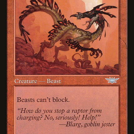 Frenetic Raptor (LGN-093) - Legions Foil