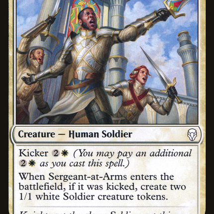 Sergeant-at-Arms (DOM-032) - Dominaria