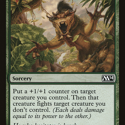 Hunt the Weak (M14-179) - Magic 2014 Foil