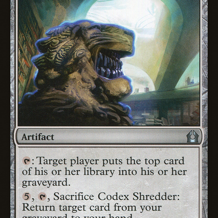 Codex Shredder (RTR-228) - Return to Ravnica Foil