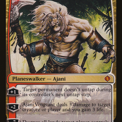 Ajani Vengeant (ALA-154) - Shards of Alara Foil