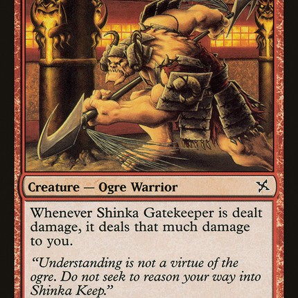 Shinka Gatekeeper (BOK-117) - Betrayers of Kamigawa Foil