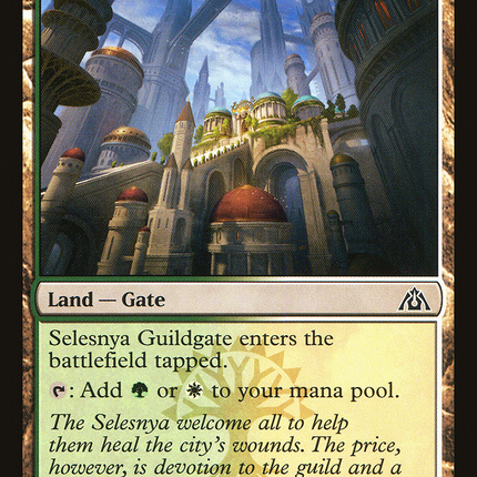 Selesnya Guildgate (DGM-155) - Dragon's Maze Foil