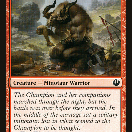 Pensive Minotaur (JOU-105) - Journey into Nyx