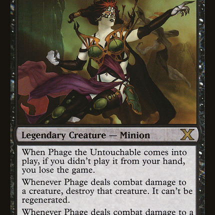 Phage the Untouchable (10E-166) - Tenth Edition Foil