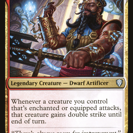 Reyav, Master Smith (CMR-290) - Commander Legends Foil