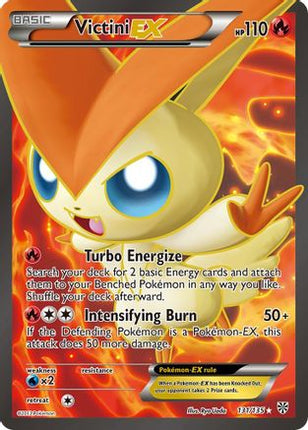 Victini EX (131 Full Art) 131  - Holofoil Plasma Storm - Ultra Rare