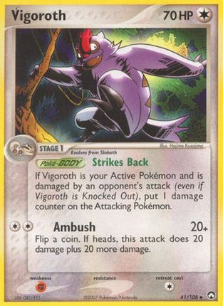 Vigoroth/108  Power Keepers - Uncommon