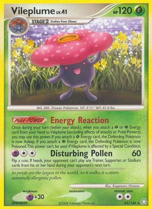 Vileplume/146  - Reverse Holofoil Legends Awakened - Rare