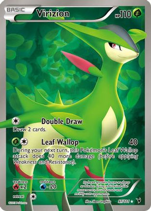 Virizion (Full Art) 097  - Holofoil Noble Victories - Ultra Rare