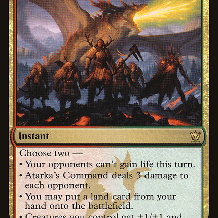 Atarka's Command (DTK-213) - Dragons of Tarkir