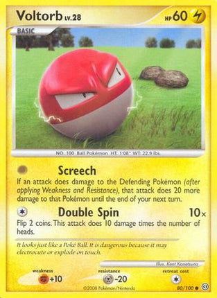 Voltorb (80)/100  Stormfront - Common