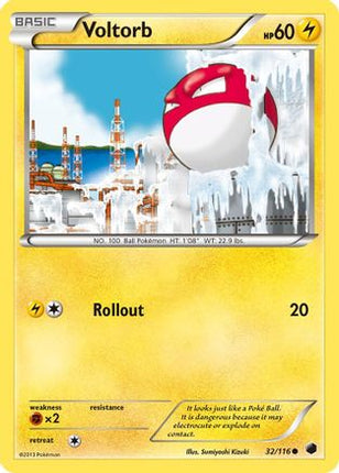 Voltorb/116  Plasma Freeze - Common