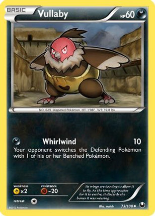 Vullaby/108  - Reverse Holofoil Dark Explorers - Uncommon