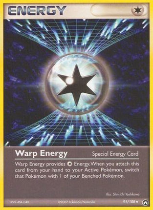 Warp Energy/108  - Reverse Holofoil Power Keepers - Uncommon