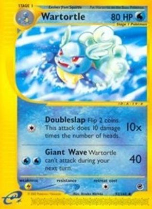 Wartortle 092  - Reverse Holofoil Expedition - Uncommon