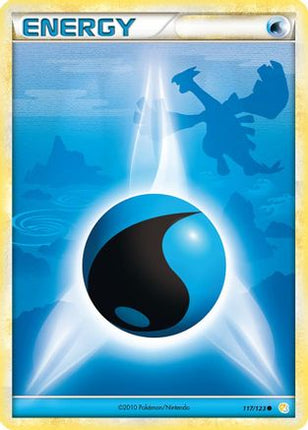 Water Energy 117/123  HeartGold SoulSilver - Common