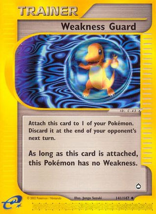 Weakness Guard 141  Aquapolis - Uncommon