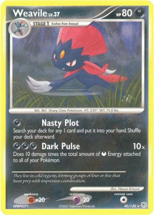 Weavile/130  Diamond and Pearl - Rare