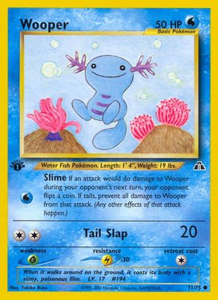 Wooper 071/75  - Unlimited Neo Discovery - Common
