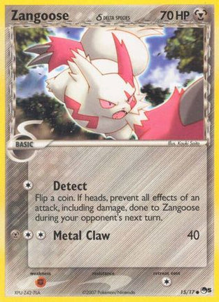 Zangoose (Delta Species) 015/017  POP Series 5 - Common