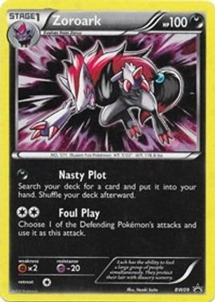 Zoroark - BW09/101  - Holofoil Black and White Promos - Promo