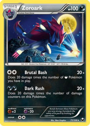 Zoroark/108  Dark Explorers - Rare