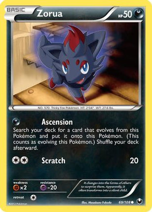 Zorua (69)/108  Dark Explorers - Common