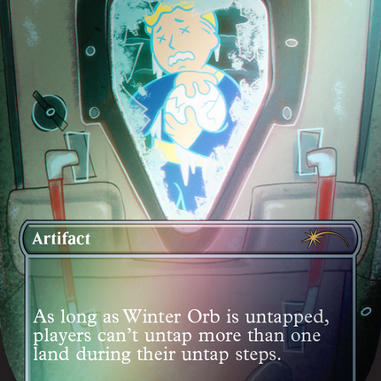 Winter Orb (SLD-1486) - Secret Lair Drop (Borderless) Foil