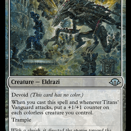 Titans' Vanguard (MH3-518) - Modern Horizons 3: (devoid) Foil