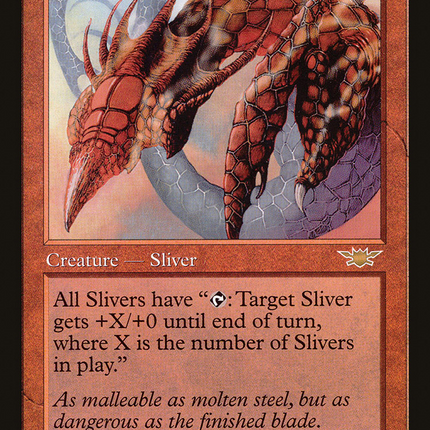 Magma Sliver (LGN-107) - Legions Foil