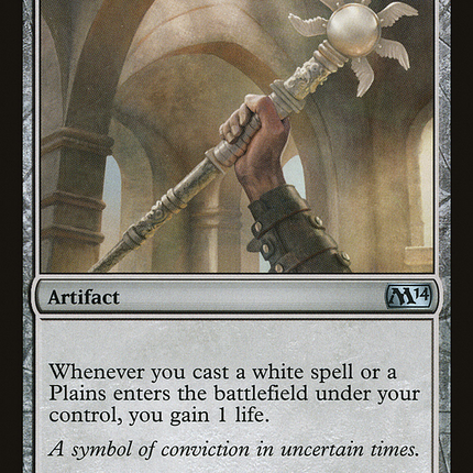 Staff of the Sun Magus (M14-222) - Magic 2014 Foil