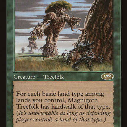 Magnigoth Treefolk (PLS-082) - Planeshift Foil