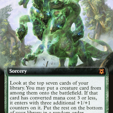Turntimber Symbiosis // Turntimber, Serpentine Wood (ZNR-364) - Zendikar Rising: (Extended Art) Foil