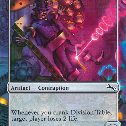Division Table (UST-177) - Unstable (Borderless)