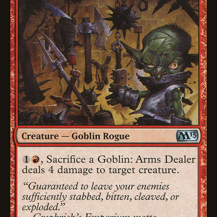 Arms Dealer (M13-120) - Magic 2013 Foil