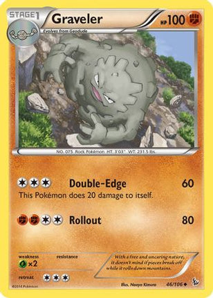 Graveler 046/106  XY  Flashfire - Uncommon