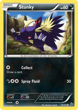 Stunky (54) 054/106  XY  Flashfire - Common