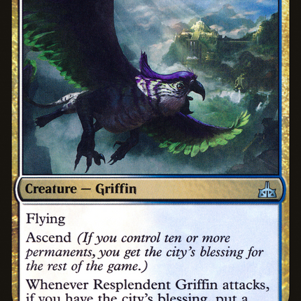 Resplendent Griffin (RIX-170) - Rivals of Ixalan