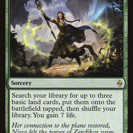 Nissa's Renewal (BFZ-180) - Battle for Zendikar