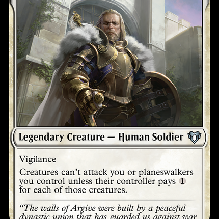 Baird, Steward of Argive (CMM-015) - Commander Masters