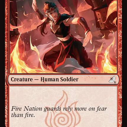 Captain Guard (TLE-234) - Avatar: The Last Airbender: Eternal-Legal Foil