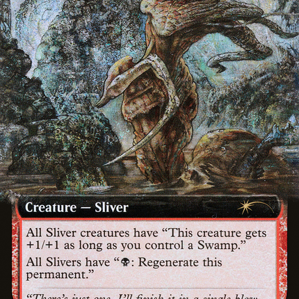 Sedge Sliver (SLD-642) - Secret Lair Drop: (Extended Art) Foil