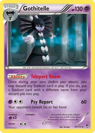 Gothitelle 041/111  XY  Furious Fists - Rare