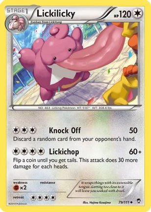 Lickilicky 079/111  XY  Furious Fists - Uncommon