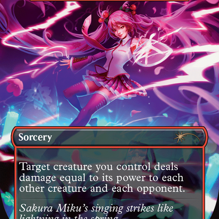 Chandra's Ignition (SLD-1594) - Secret Lair Drop / Miku's Spark (Borderless)